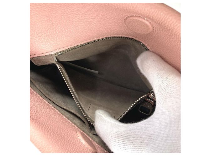 Borsa tote in velluto Monogram Louis Vuitton Rosa - vista 15