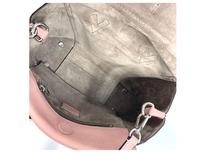 Borsa tote in velluto Monogram Louis Vuitton Rosa - vista 16