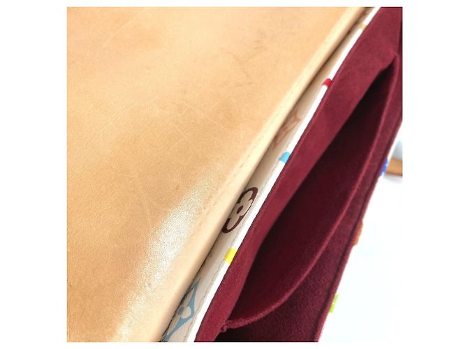 Sologne Schultertasche Monogramm Multicolor Louis Vuitton Weiß - Ansicht 13