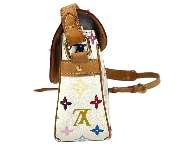 Sologne Schultertasche Monogramm Multicolor Louis Vuitton Weiß - Ansicht 3