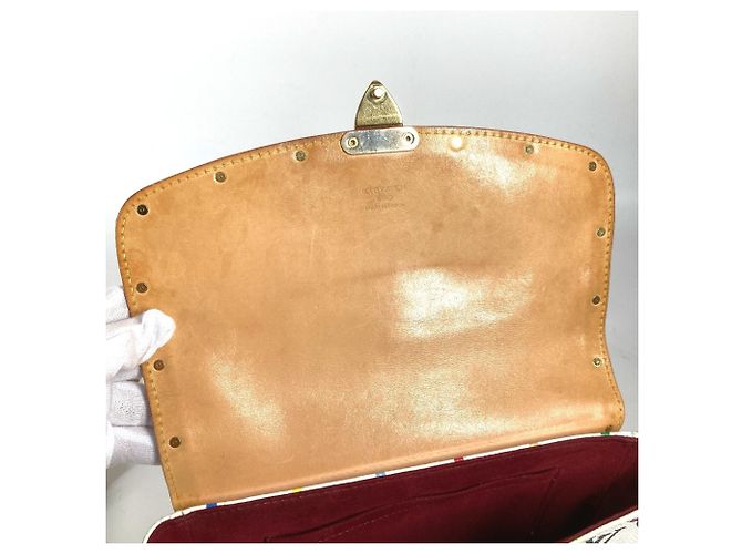 Sologne Schultertasche Monogramm Multicolor Louis Vuitton Weiß - Ansicht 9
