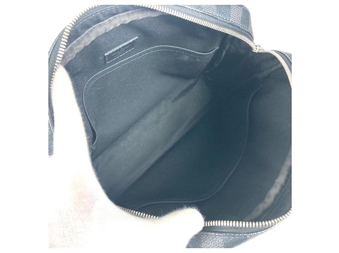 Borsa Dayton PM Damier Graphite Louis Vuitton Nero - vista 12