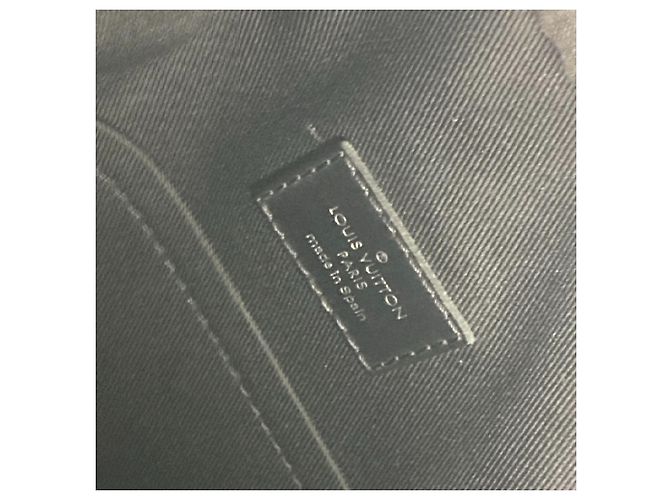 Borsa Dayton PM Damier Graphite Louis Vuitton Nero - vista 13