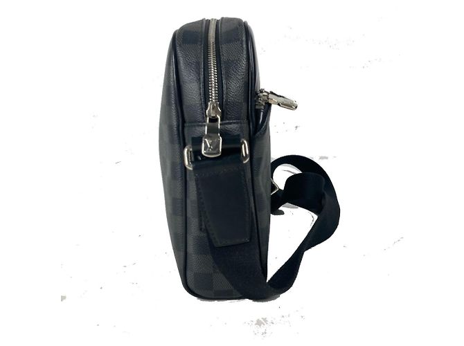 Borsa Dayton PM Damier Graphite Louis Vuitton Nero - vista 3