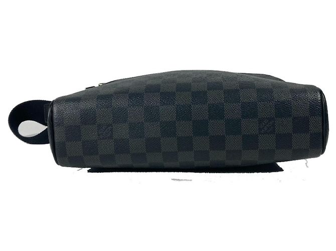 Borsa Dayton PM Damier Graphite Louis Vuitton Nero - vista 5