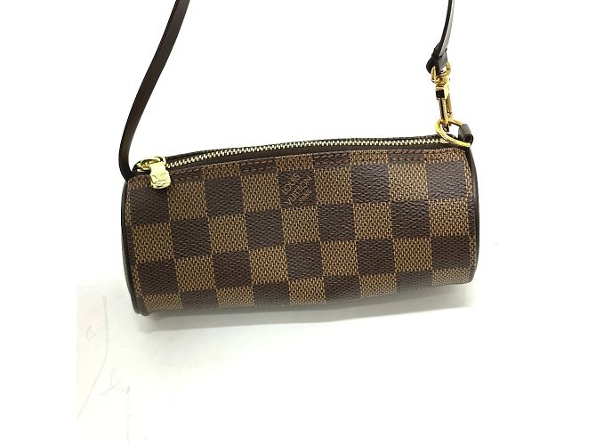 Borsa Cilindrica Papillon 30 Louis Vuitton Marrone - vista 14