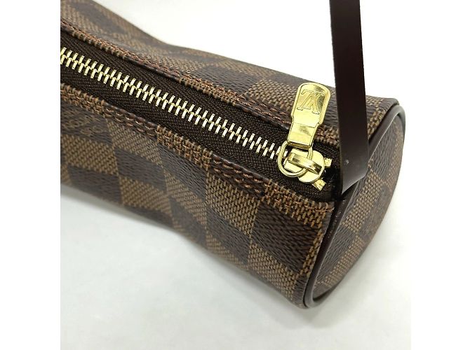 Borsa Cilindrica Papillon 30 Louis Vuitton Marrone - vista 16