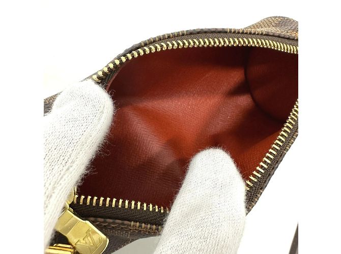 Borsa Cilindrica Papillon 30 Louis Vuitton Marrone - vista 17