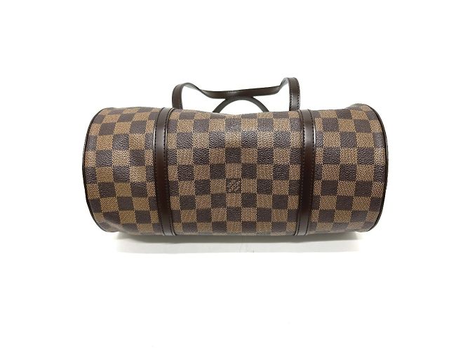 Borsa Cilindrica Papillon 30 Louis Vuitton Marrone - vista 3