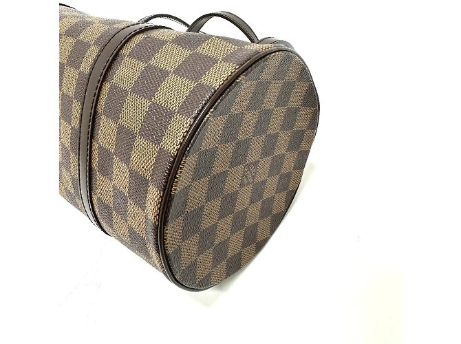 Borsa Cilindrica Papillon 30 Louis Vuitton Marrone - vista 4