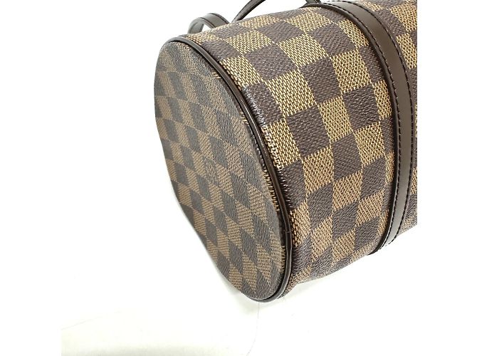 Borsa Cilindrica Papillon 30 Louis Vuitton Marrone - vista 5