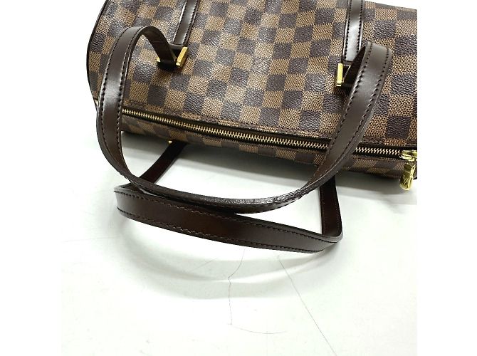 Borsa Cilindrica Papillon 30 Louis Vuitton Marrone - vista 6