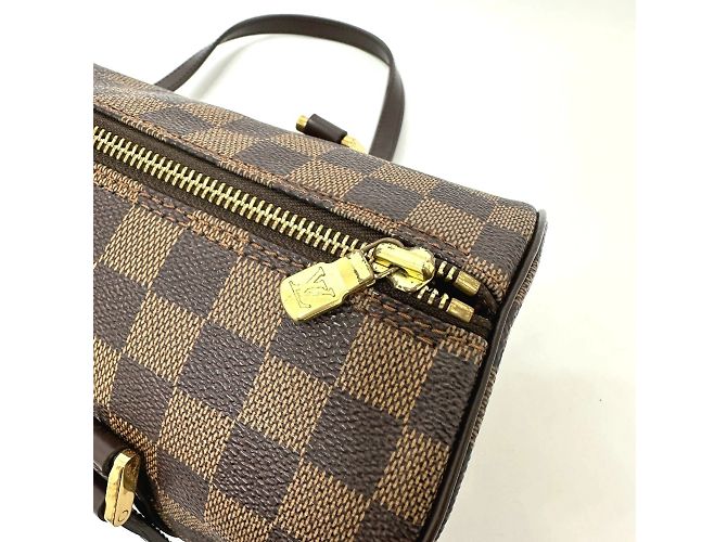 Borsa Cilindrica Papillon 30 Louis Vuitton Marrone - vista 7