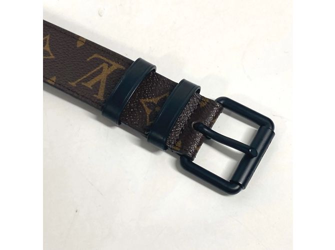 Cintura a Catena Santur Signature Monogram Louis Vuitton Marrone Arancione - vista 10