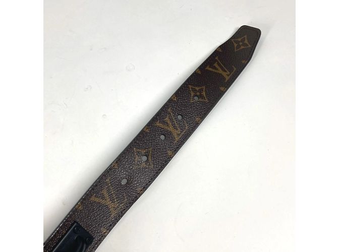 Cintura a Catena Santur Signature Monogram Louis Vuitton Marrone Arancione - vista 13