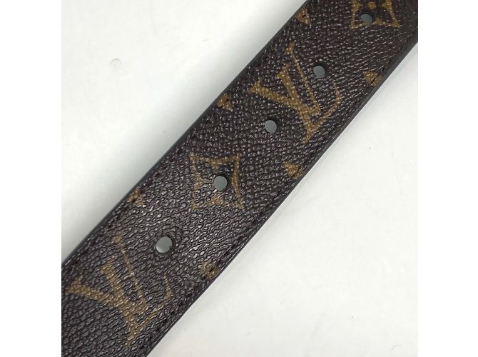 Cintura a Catena Santur Signature Monogram Louis Vuitton Marrone Arancione - vista 14