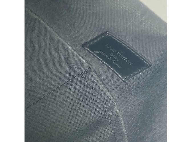 Borsa Messenger PM Damier Graphite Louis Vuitton Nero - vista 13