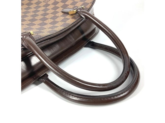 Horizontale Damier Saria Tasche von Louis Vuitton Braun Damier ebene - Ansicht 11
