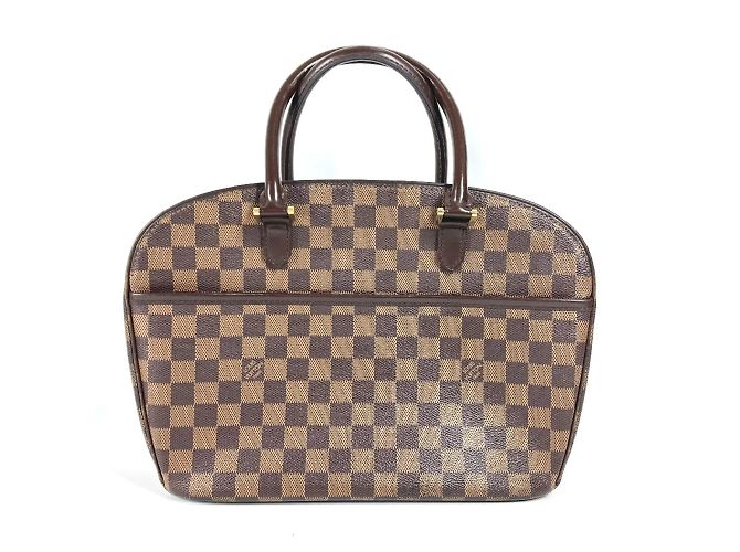 Horizontale Damier Saria Tasche von Louis Vuitton Braun Damier ebene - Ansicht 2