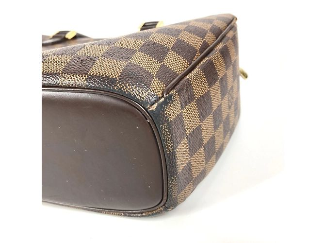 Horizontale Damier Saria Tasche von Louis Vuitton Braun Damier ebene - Ansicht 6