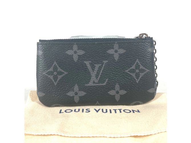 Portafoglio Monogram Eclipse di Louis Vuitton Nero - vista 9