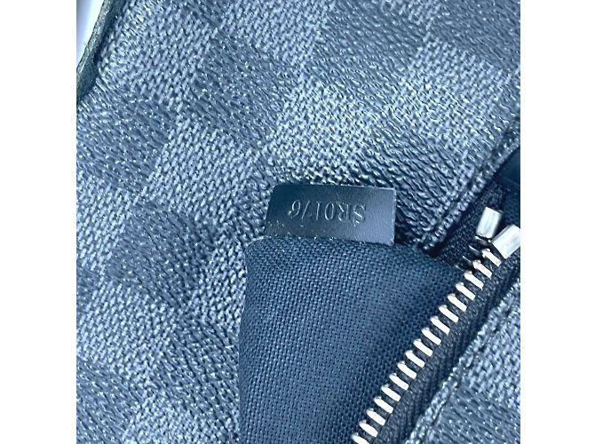 Louis Vuitton Damier Graphite Mick PM Bag Black - view 17
