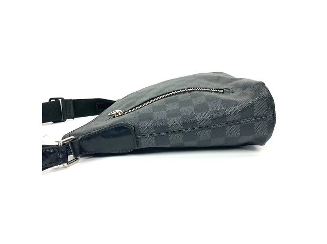 Louis Vuitton Damier Graphite Mick PM Bag Black - view 3