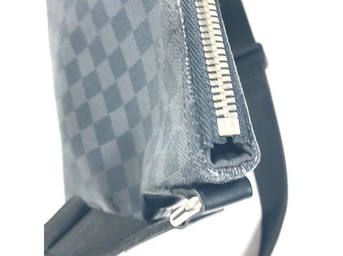 Borsa Mick PM Damier Graphite Louis Vuitton Nero - vista 11