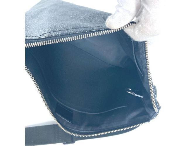 Borsa Mick PM Damier Graphite Louis Vuitton Nero - vista 12