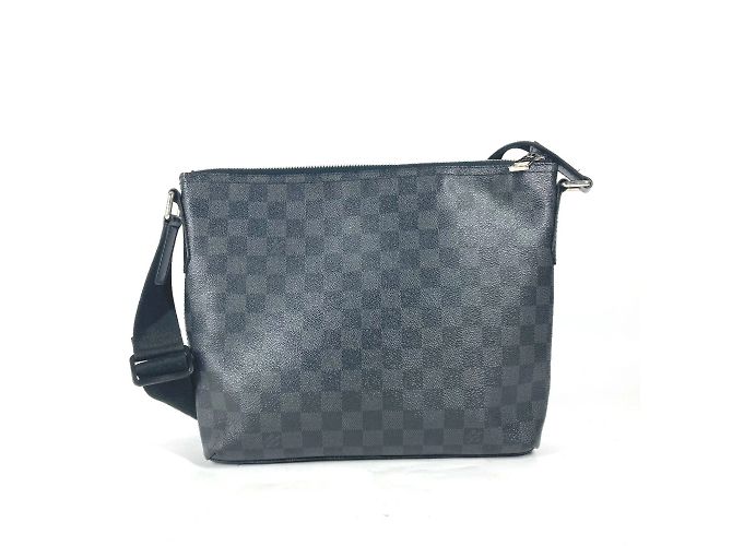 Borsa Mick PM Damier Graphite Louis Vuitton Nero - vista 2