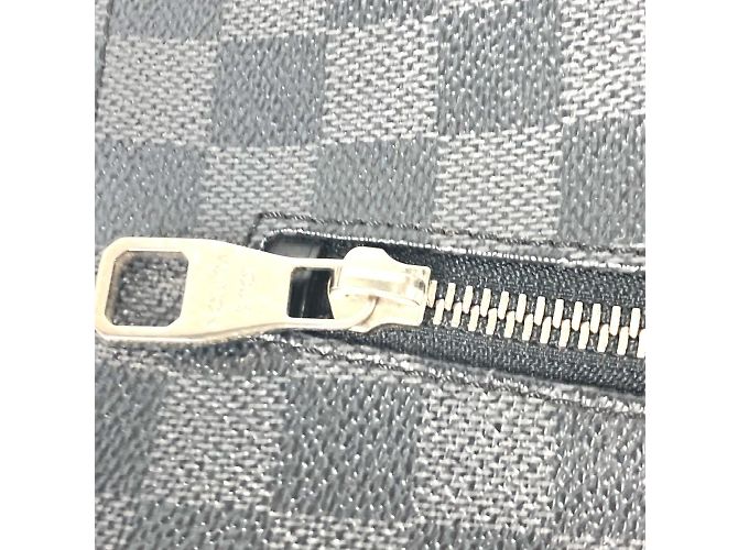Borsa Mick PM Damier Graphite Louis Vuitton Nero - vista 7