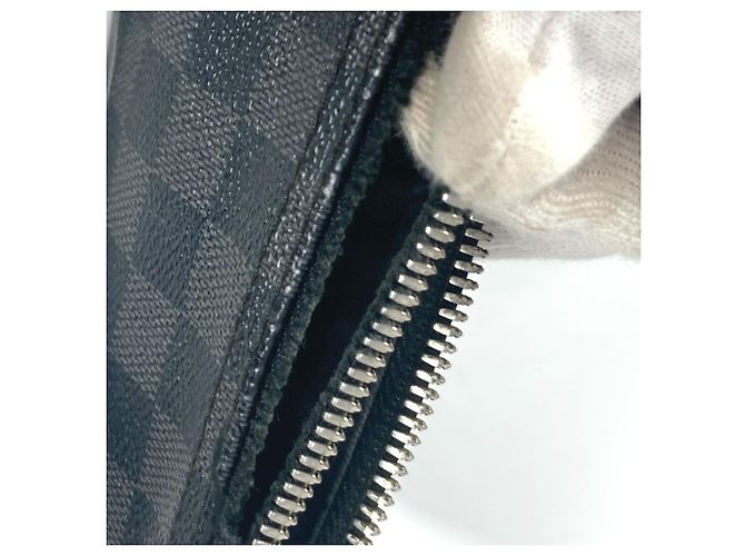 Borsa a tracolla Louis Vuitton Damier Graphite Mick PM Damier ebene - vista 10