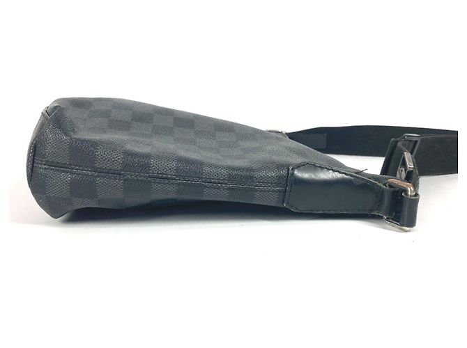 Borsa a tracolla Louis Vuitton Damier Graphite Mick PM Damier ebene - vista 4
