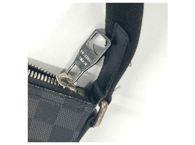 Borsa a tracolla Louis Vuitton Damier Graphite Mick PM Damier ebene - vista 9