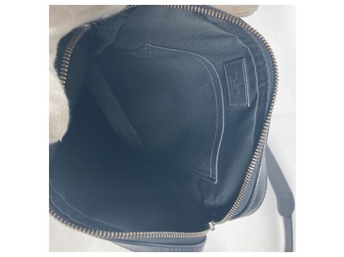 Borsa Pochette District Damier Infini Louis Vuitton Nero - vista 15