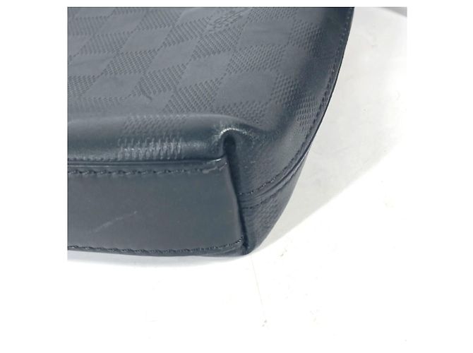 Borsa Pochette District Damier Infini Louis Vuitton Nero - vista 8