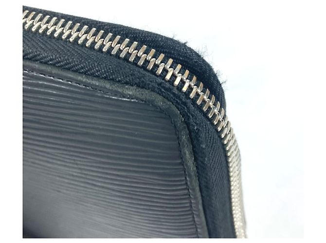 Cartera larga Zippy Organizer Epi Louis Vuitton Negro - vista 5