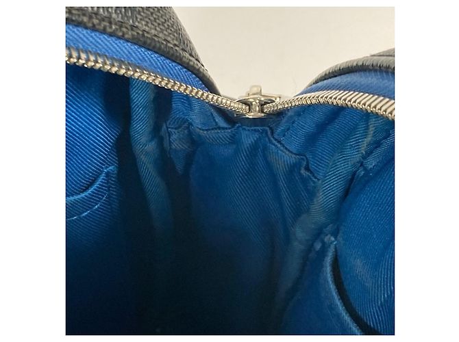 Borsa Dayton PM Damier Graphite Louis Vuitton Nero Blu - vista 12