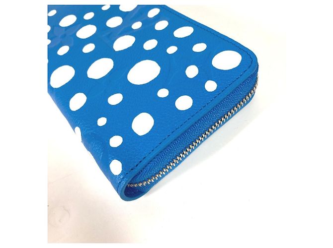 Louis Vuitton Monogram Empreinte Bi-Fold Wallet White Blue - view 11
