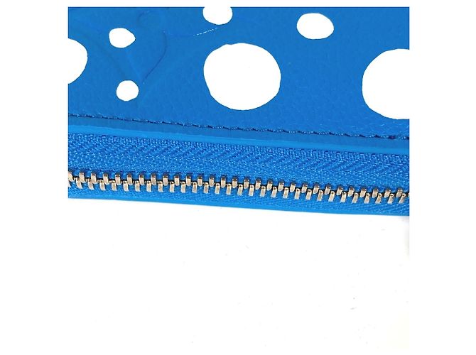 Louis Vuitton Monogram Empreinte Bi-Fold Wallet White Blue - view 14