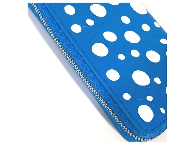 Louis Vuitton Monogram Empreinte Bi-Fold Wallet White Blue - view 15