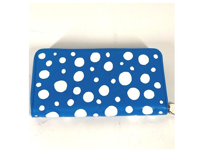 Louis Vuitton Monogram Empreinte Bi-Fold Wallet White Blue - view 16