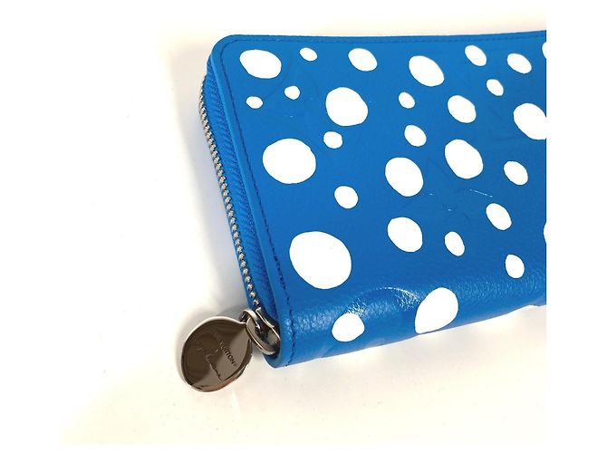 Louis Vuitton Monogram Empreinte Bi-Fold Wallet White Blue - view 3