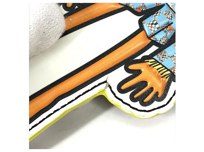 Chaveiro Monogram Scarecrow da Louis Vuitton Multicor Monograma - vista 16