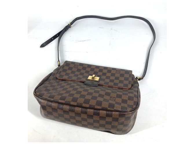 Borsa a tracolla Louis Vuitton Damier Buzace Roseberry Marrone Damier ebene - vista 10