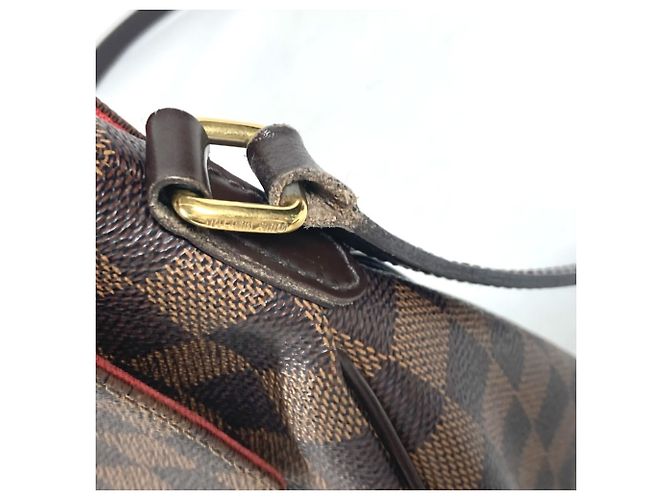 Borsa a tracolla Louis Vuitton Damier Buzace Roseberry Marrone Damier ebene - vista 11