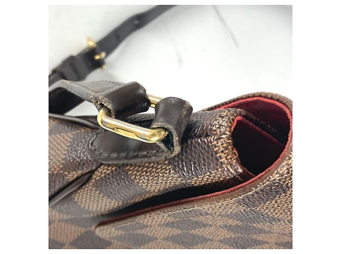 Borsa a tracolla Louis Vuitton Damier Buzace Roseberry Marrone Damier ebene - vista 12