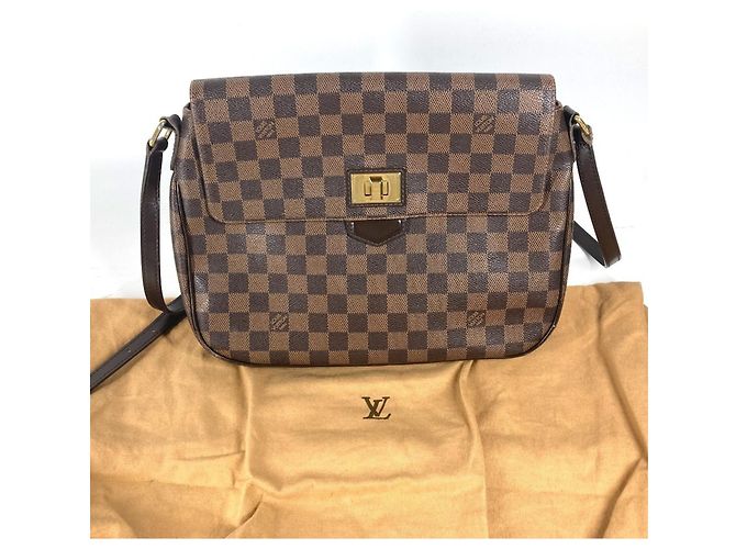 Borsa a tracolla Louis Vuitton Damier Buzace Roseberry Marrone Damier ebene - vista 17