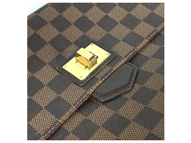 Borsa a tracolla Louis Vuitton Damier Buzace Roseberry Marrone Damier ebene - vista 9