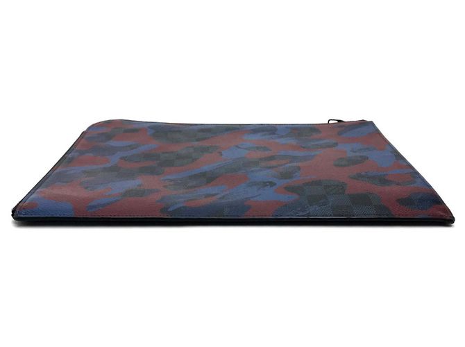 Borsa Pochette Jour GM Camouflage Damier Cobalt Louis Vuitton - vista 5